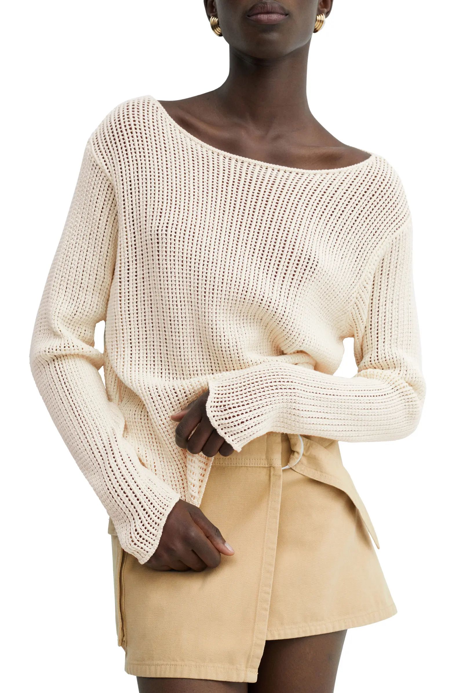 Kenia Open Stitch Sweater | Nordstrom
