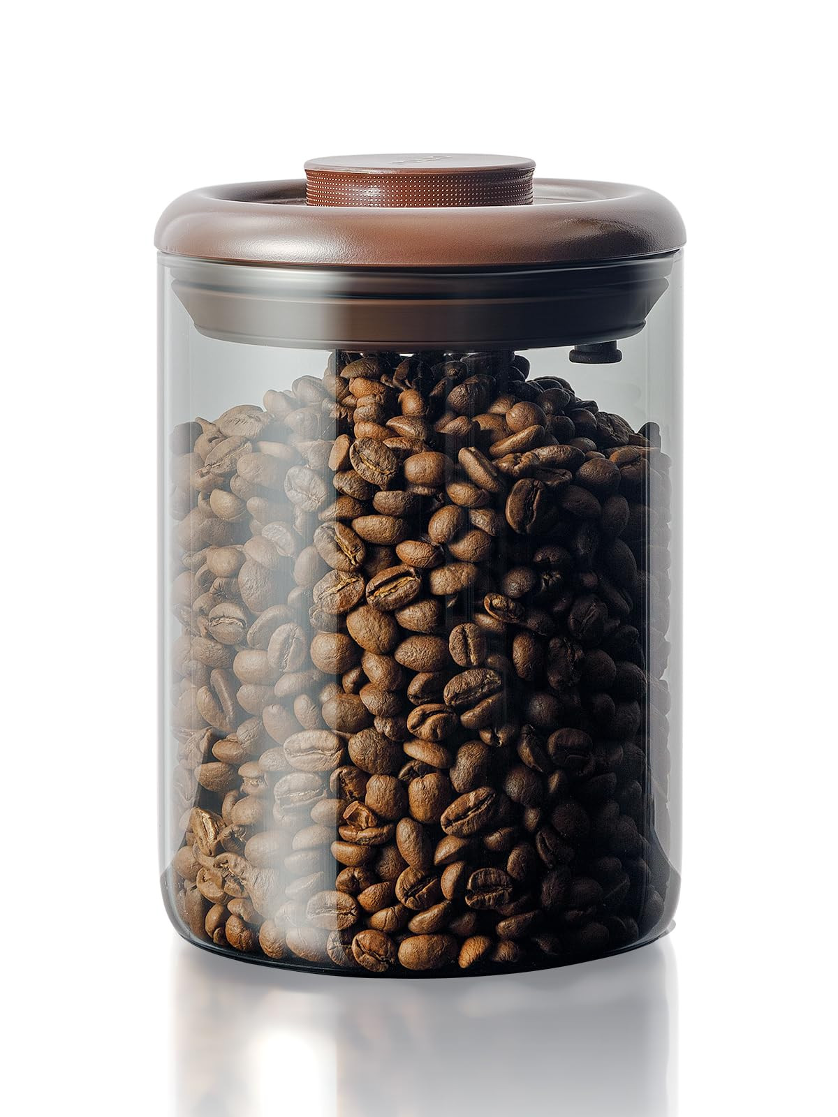 Ground Coffee Glass Container Airtight 10 oz – Pop Top Ground Coffee Canister with CO₂ Valve,... | Amazon (US)