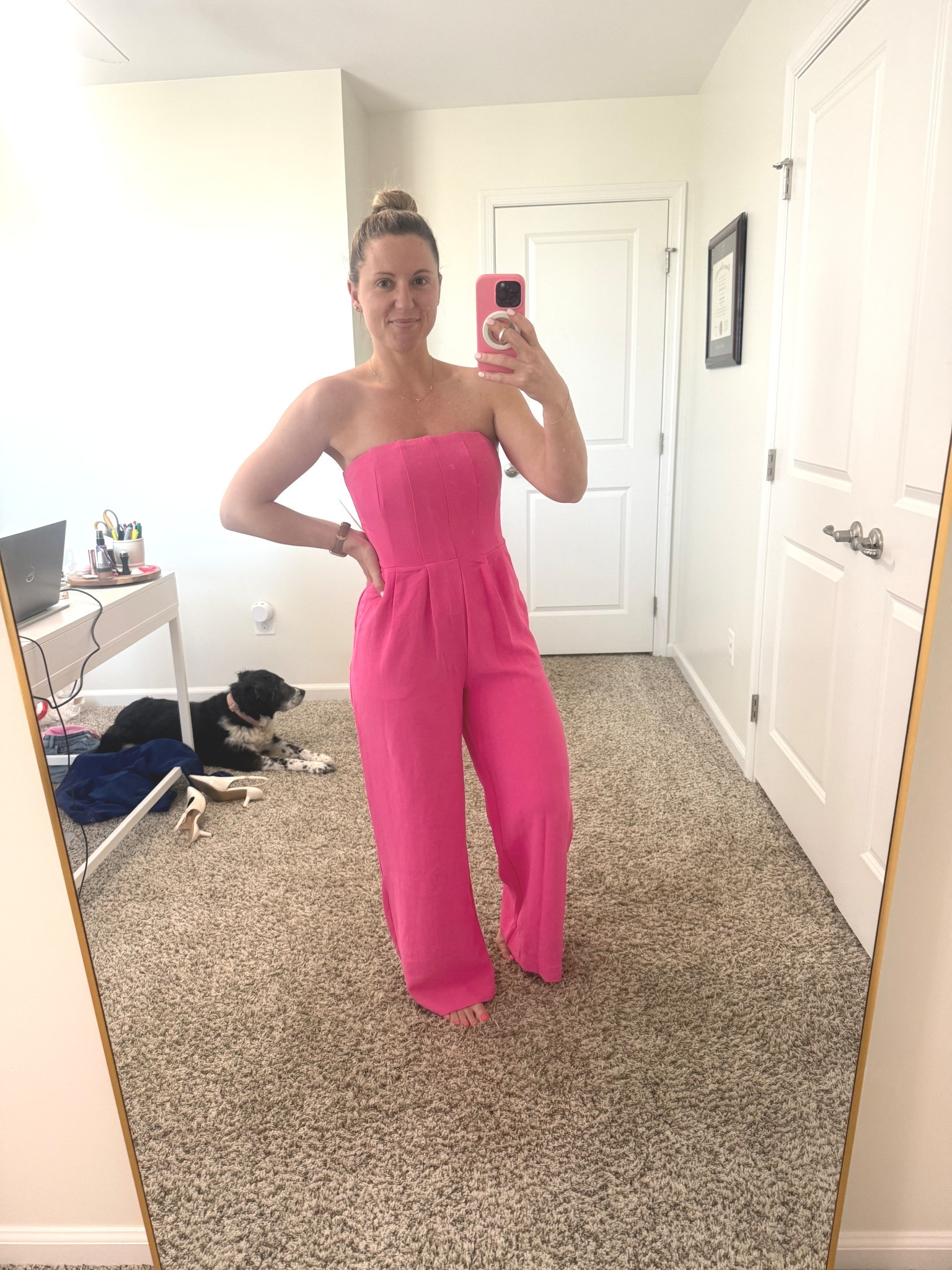 Another incredible jumpsuit from Target. Wearing my true size small. 

#LTKWedding #LTKSaleAlert #LTKWorkwear