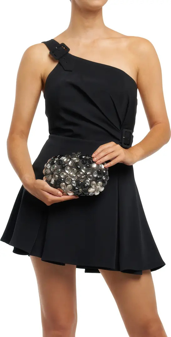 Victoria Flower Embellished Clutch | Nordstrom