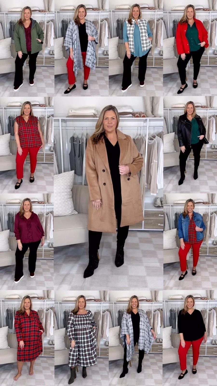 Lane Bryant holiday plus size outfits! In order of the graphic from left to right: 1. Wearing a 18 in the pant, 20 in the top, and 18/20 in the jacket size up if unsure! 2. Wearing a 18/20 in the top, one size in the poncho, 20 in the pants. 3. Wearing a 18/20 in the top, 18 in the pant, and 18/20 in the vest! 4. Wearing a 18 in the pants, 18/20 in the jacket, and 18 in the top! 5. Wearing a 18/20 in the top and 20 in the bottoms! 6. Wearing a 18/20 in the top, 18 in the bottoms, and 18 in the trench! 7. Wearing a 18 in the top, 18 in the bottoms, and 18/20 in the leather jacket. 8. Wearing a 18 in both! 9. Wearing a 18/20 in the top and 20 in the bottoms! The denim jacket is a 18! 10. Wearing a 18/20 in the sleep shirt, size up! 11. Wearing a 18/20 in the dress! 12. Wearing a 18/20 in the top, 18 in the pants, one size in the poncho. 13. Wearing a 18/20 in the top, 20 in the pants.


Plus size fashion, holiday outfit ideas, midsize fashion, everyday outfit ideas, mom style, lane Bryant haul, what to wear holidays

#LTKMidsize #LTKHoliday #LTKPlusSize