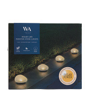 4pk Outdoor Solar Faux Stone Path Lights | Home | Marshalls | Marshalls