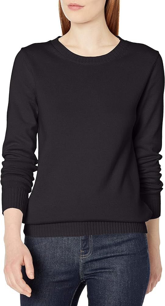 Amazon Essentials Women's 100% Cotton Crewneck Sweater | Amazon (US)