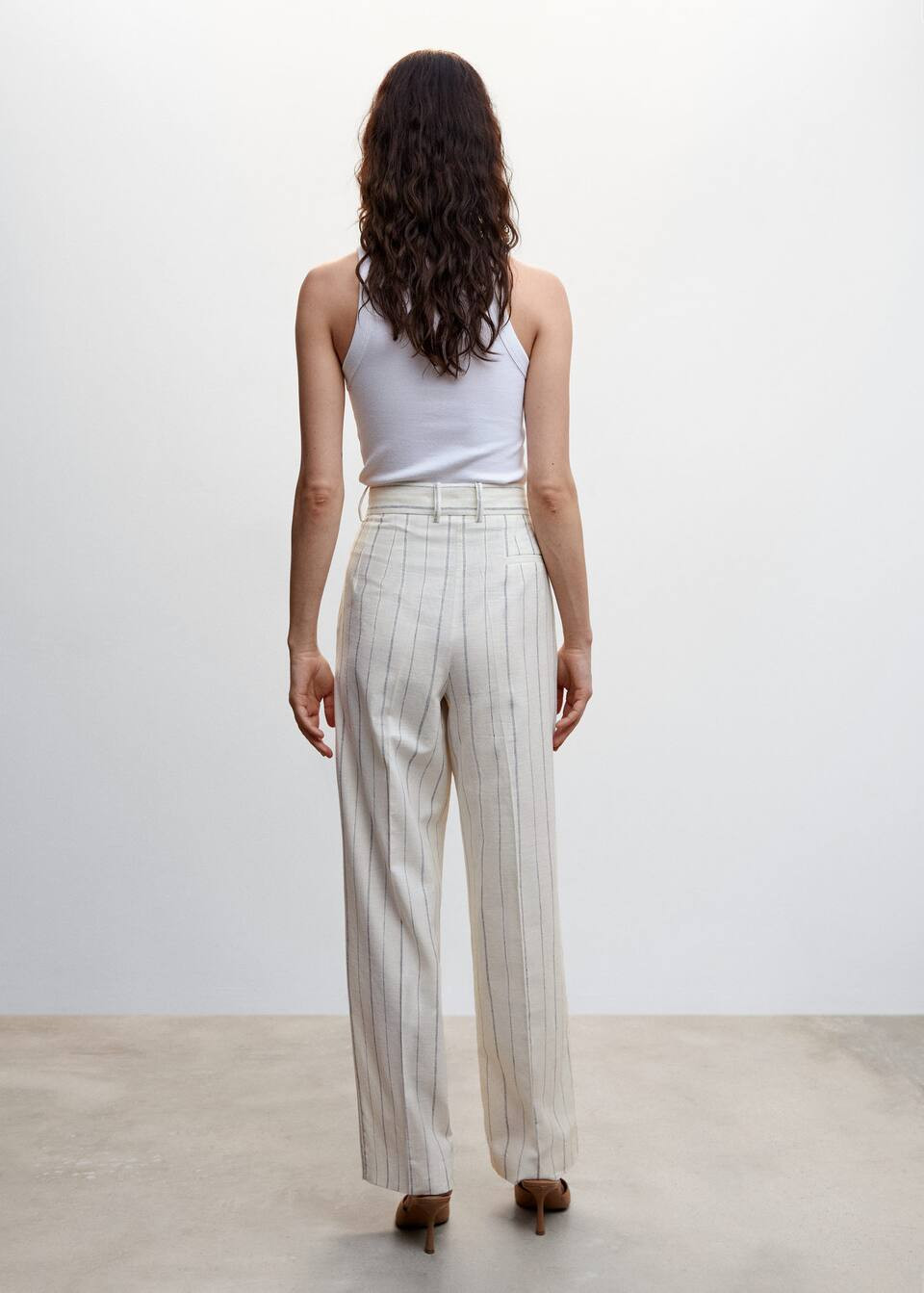 Striped suit pants | MANGO (US)