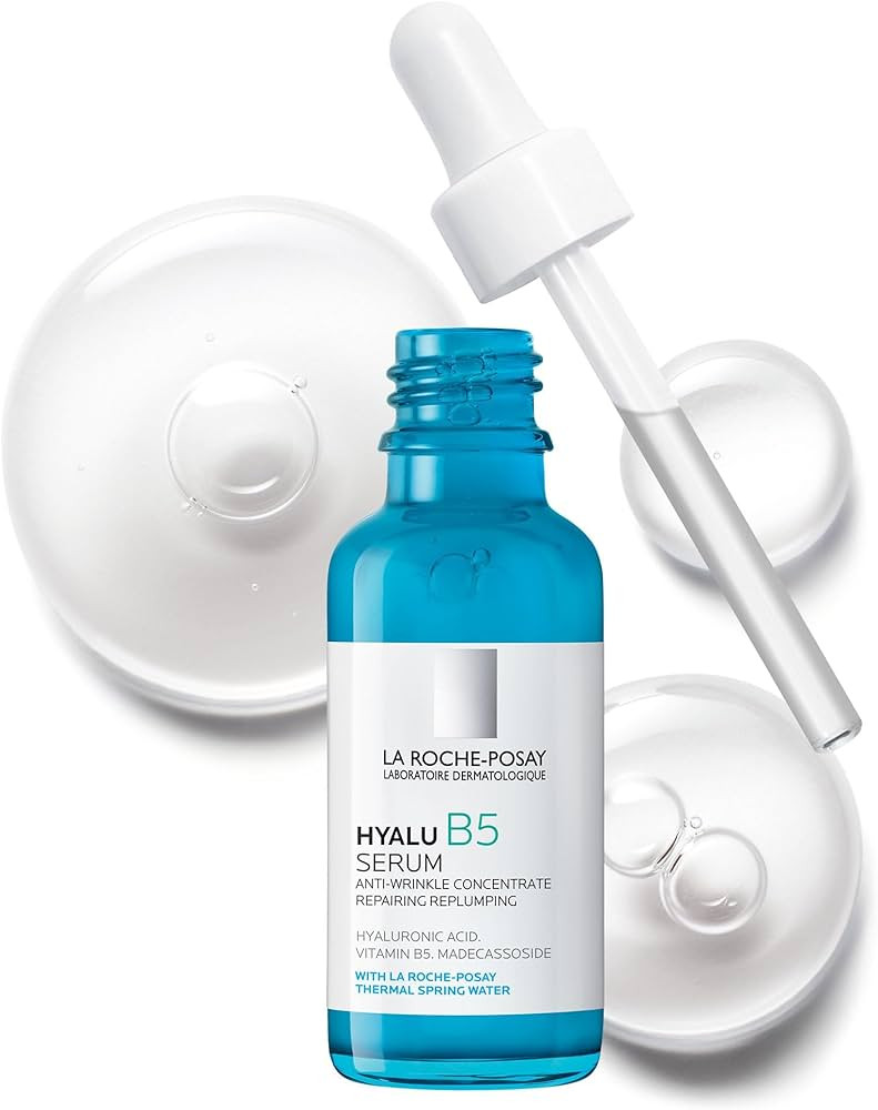 La Roche-Posay Sérum à l'acide hyaluronique pur pour le visage avec vitamine B5 Sérum visage a... | Amazon (CA)