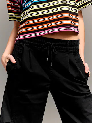 Old Navy x Christopher John Rogers High-Waisted Pull-On Utility Barrel Pants | Old Navy (US)