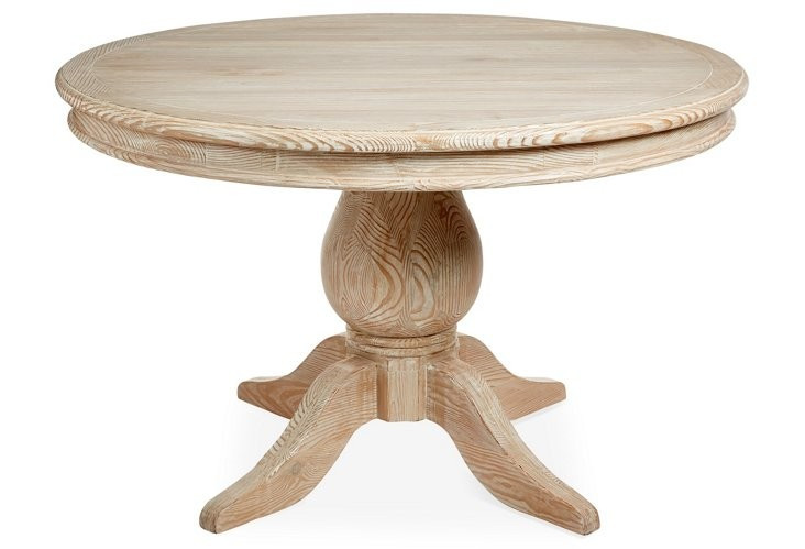 French Round Dining Table, Natural | One Kings Lane
