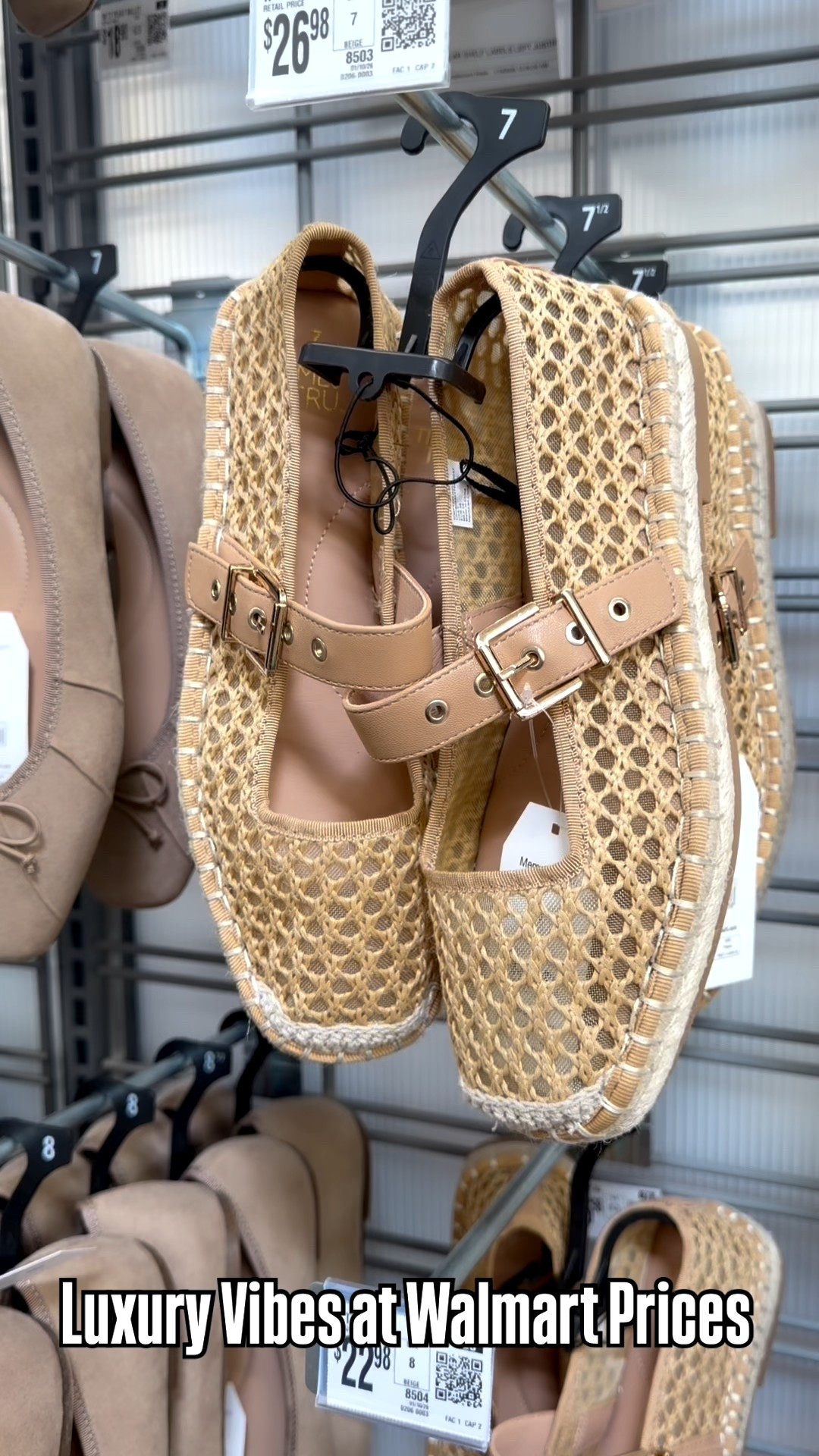 Don't miss out on these cute new spring shoes at Walmart! Almost all under $25 and are luxury dupes!
......
 Ballet flats mules studded flats studded mules raffia flats woven flats ballet sneakers adidas dupe tiger dupe puma dupe Anthropologie dupe Madewell dupe spring shoes spring flats spring sneakers vacation look vacation shoes beach look resort wear church shoes spring outfit ideas Walmart fashion Walmart finds Walmart new arrivals baby blue shoes suede shoes lace up flats mesh flats polka dot flats polka dot shoes suede ballet flats work shoes workwear 

#LTKTravel #LTKNYFW #LTKWorkwear