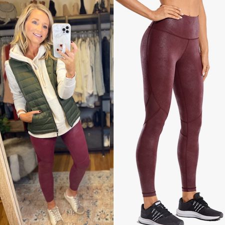 I’m obsessed with these faux leather leggings from Amazon! Would you believe just 💲15 in all colors? Check out my super soft hoodie (size up) and cozy vest too! (TTS) 

Faux Leather Leggings 

#LTKstyletip #LTKsalealert #LTKunder50