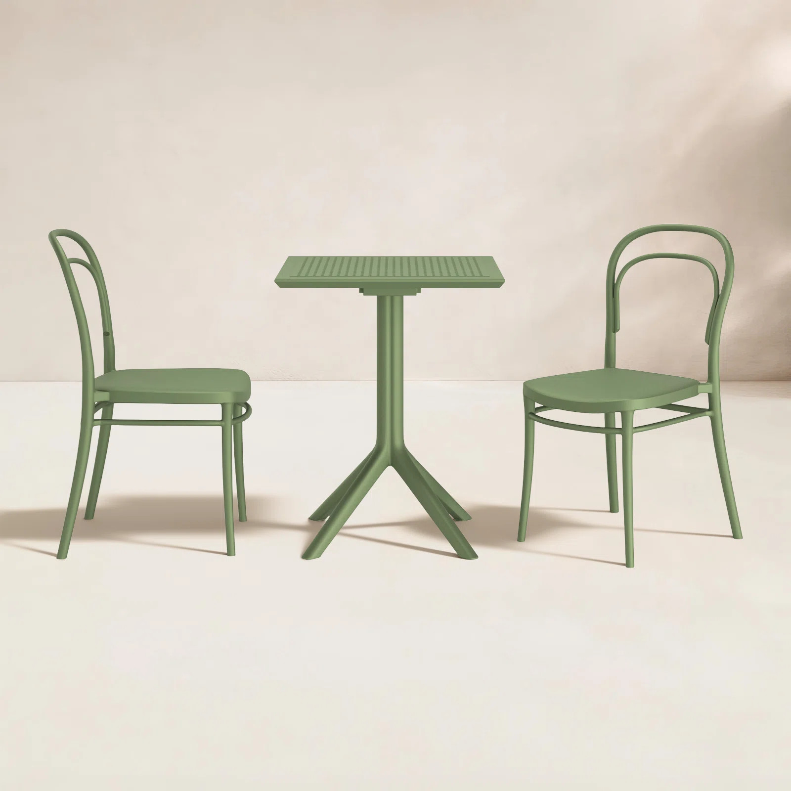 Farrah Square 3 - Person 23.6" Long Bistro Set | Wayfair North America