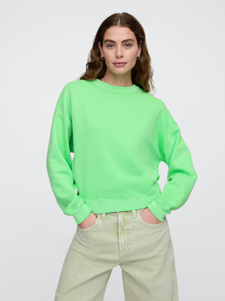 Oversized Crewneck Sweatshirt | Gap Factory