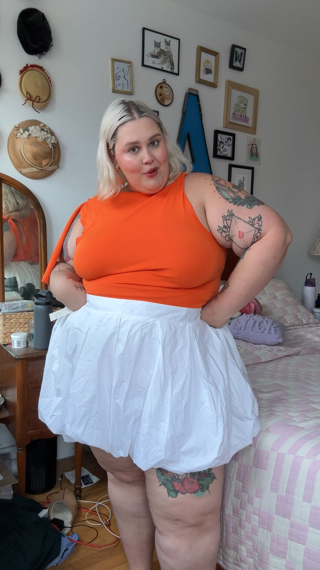 I have been lovingggggg the bubble skirt trend, but it’s been impossible to find it in plus-sizes until now… don’t yall be sleeping on target fashion. They always have super trend-on styles at great prices. 

Wearing a 4x but will be sizing down to a 3x

#LTKStyleTip #LTKFindsUnder50 #LTKPlusSize