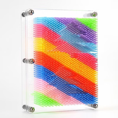 3D Pin Art Impression Board (Rainbow) | Target