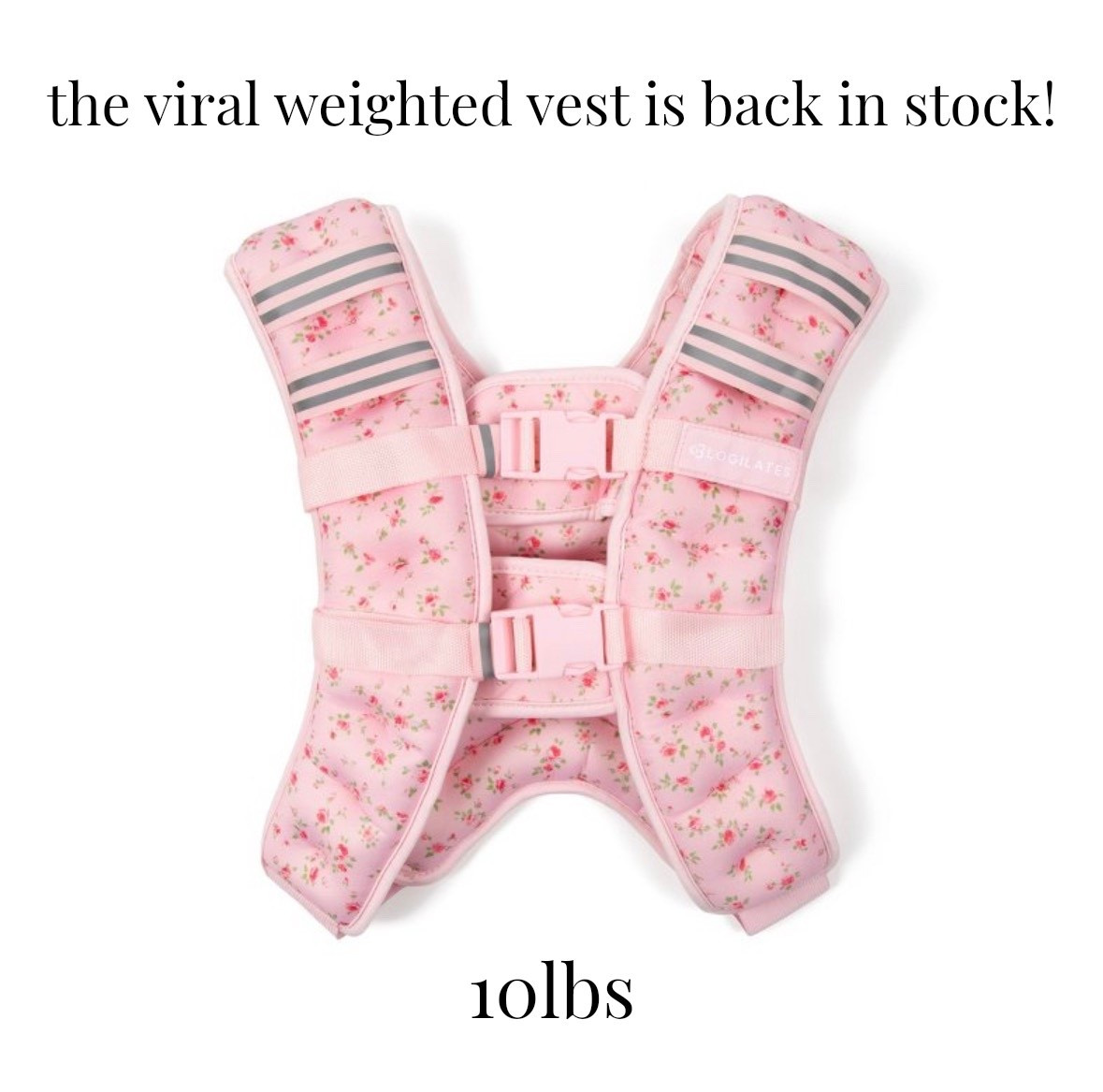 Mother’s Day gift idea! Grab this viral floral weighted vest while you can! It sold out SO fast last time  

#LTKmomlife #LTKMothersDay #LTKActive
