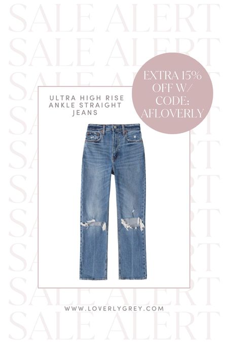 Loverly Grey’s favorite jeans are on major sale! She wears a 25! Use code: AFLOVERLY for an extra 15% off 🙌

#LTKstyletip #LTKFind #LTKsalealert