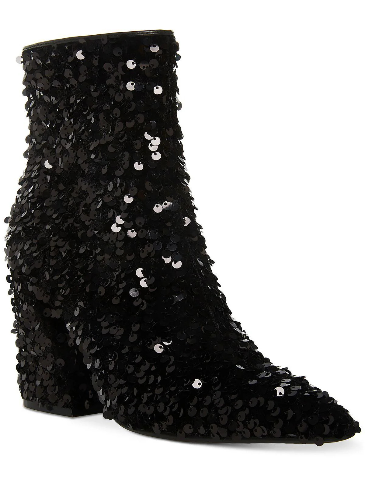 Madden Girl Womens Cody Sequined Pointed Toe Mid-Calf Boots | Walmart (US)