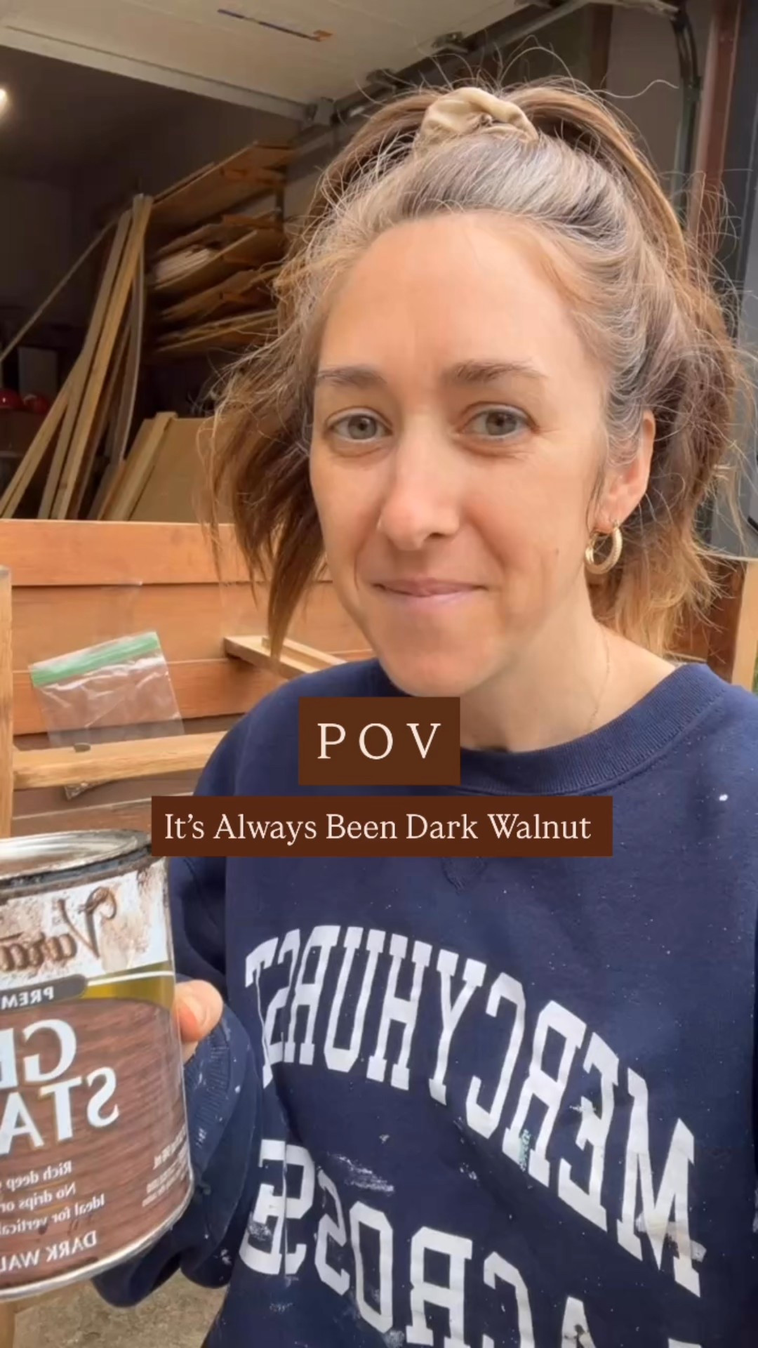 My all time favorite stain! Varathane Dark walnut Gel Stain. I stumbled upon it years ago while working on a project and it’s the PERFECT warm dark tone. I haven’t looked back since 😍

#LTKHome