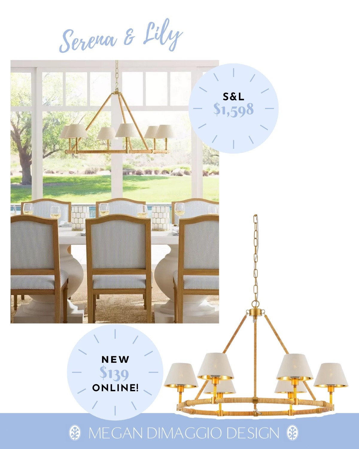 New Serena & Lily Madera chandelier look for WAY LESS!! 🤩🙌🏻 plus there’s a secret coupon!

#LTKSaleAlert #LTKHome