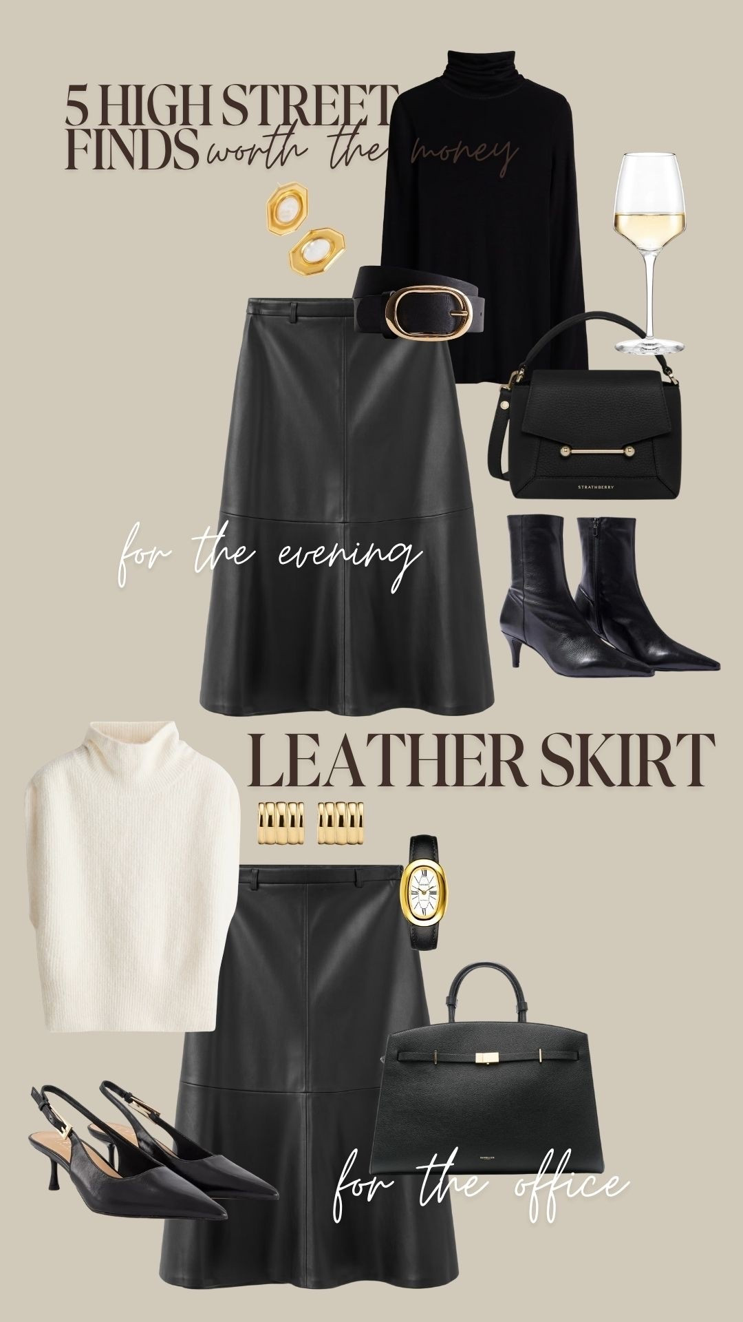 Leather skirt outfits 🤍

#LTKautumn #LTKstyletip #LTKdatenight