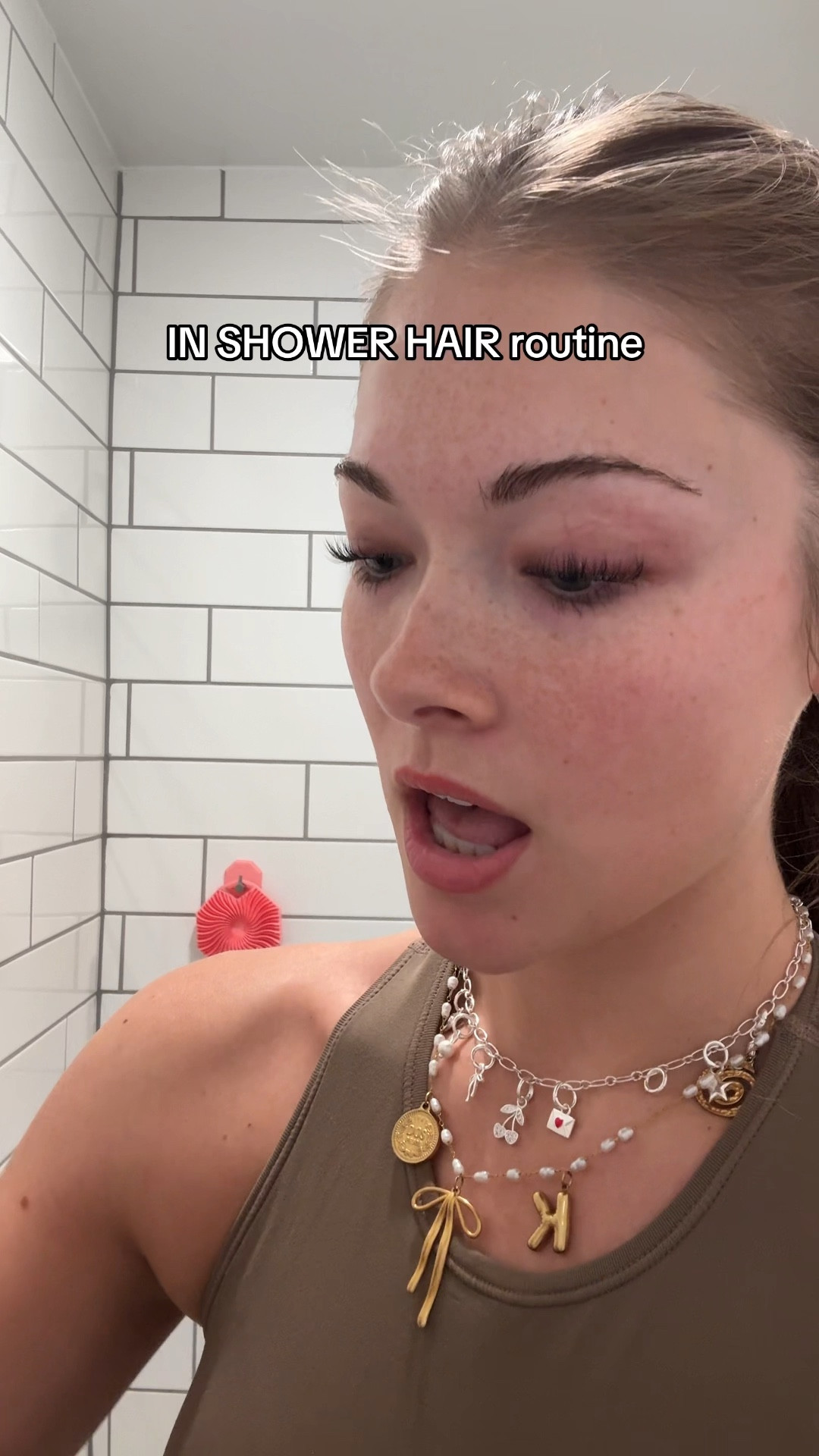 what products I use in the shower currently for my hair!! 