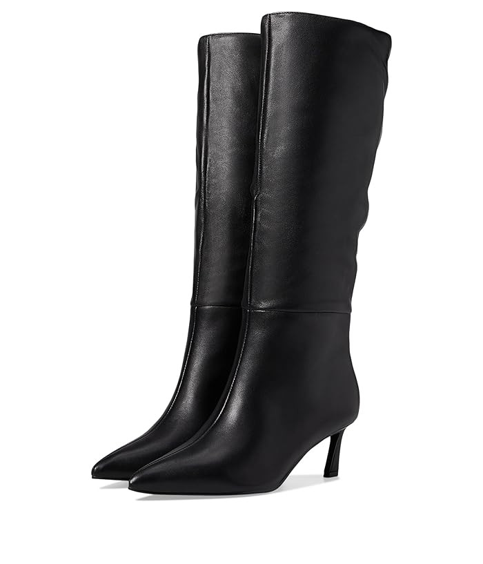 Steve Madden Lavan Women's Boots Black Leather : 9.5 M | Zappos.com
