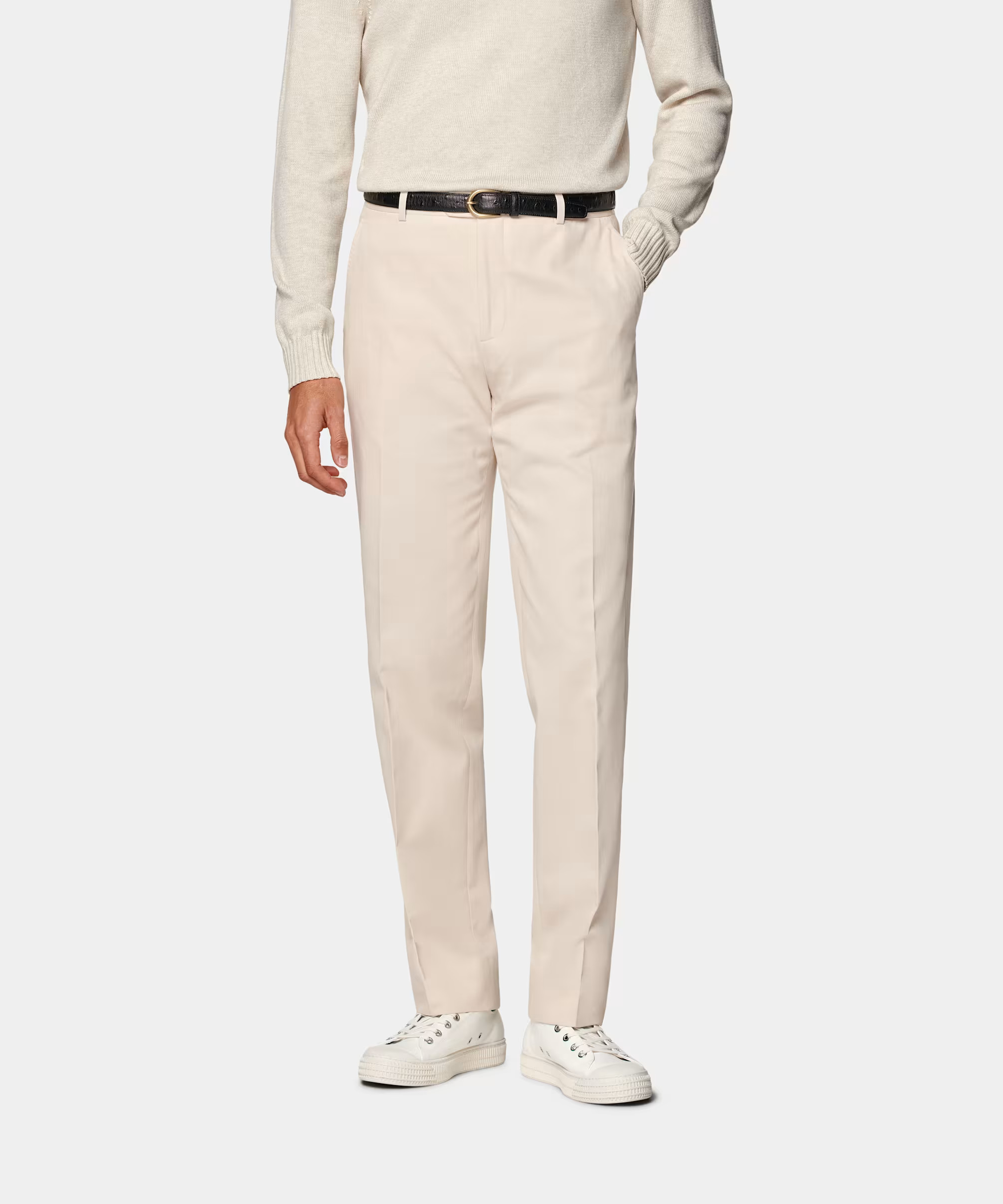 Sand Straight Leg Pants | Suitsupply (US)