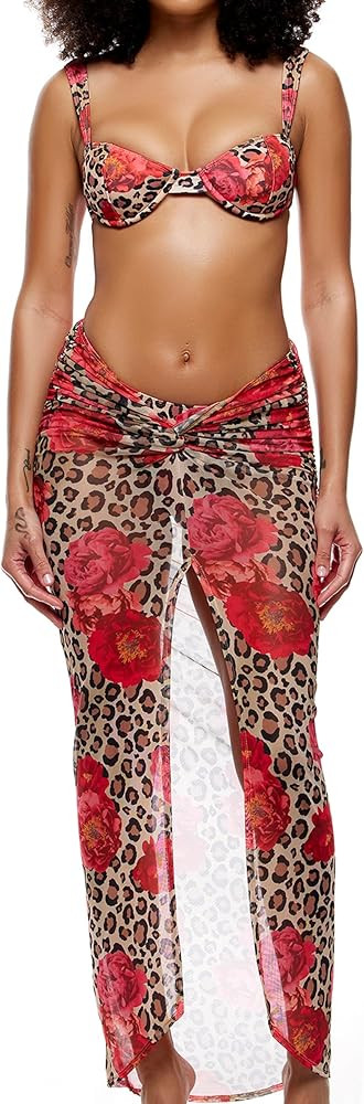 Forplay Women's Calabria Mesh Pool Maxi Skirt | Amazon (US)