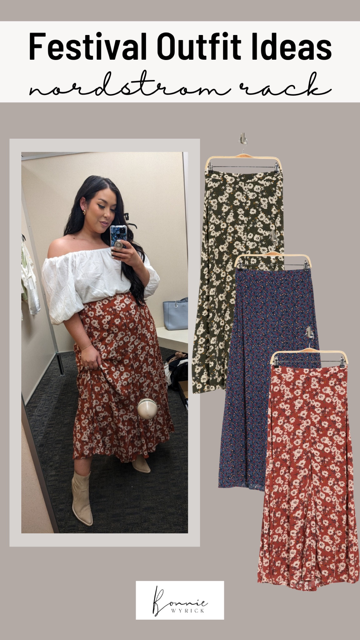 Boho Chic OOTD ✨ Floral Skirt | Festival Outfit Ideas | Boho Outfit of the Day | Midsize Fashion | Midsize Festival Fashion | Curvy Fashion | Affordable OOTD

#LTKFestival #LTKstyletip #LTKcurves