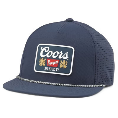 Adult Coors Banquet Beer Blue Colorway Adjustable Hat - One Size Fits Most | Target