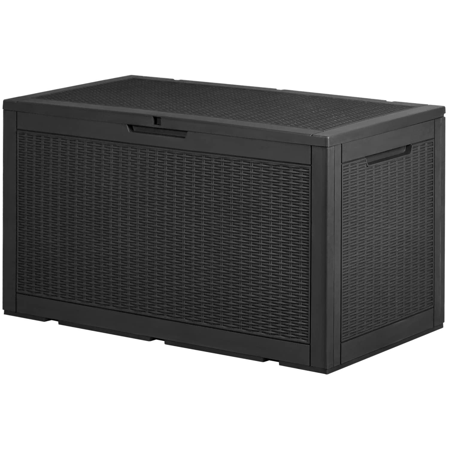 Amazon.com: Devoko 100 Gallon Waterproof Large Resin Deck Box Indoor Outdoor Lockable Storage Contai | Amazon (US)