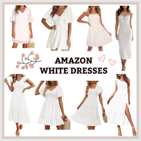 White dress 

#LTKSeasonal #LTKFindsUnder100 #LTKWedding