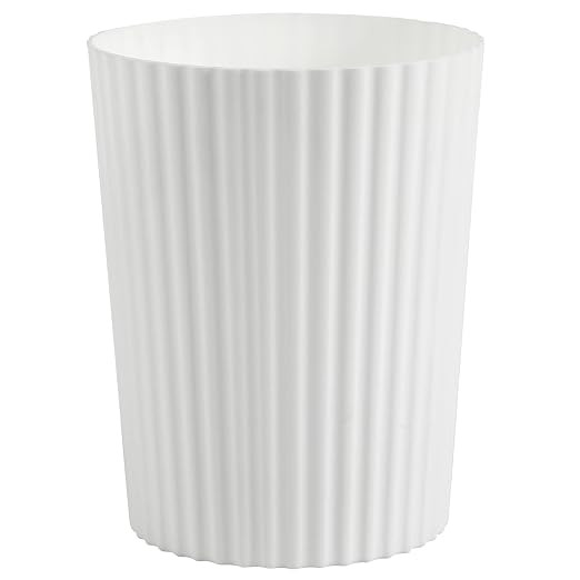 Small Trash Can Plastic Wastebasket Round Garbage Container Bin for Bathroom, Kitchen, Bedroom, H... | Amazon (US)