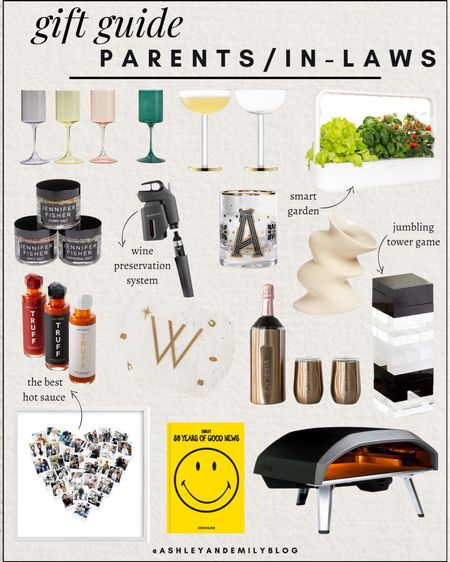 Gift guide for parents-in-laws

Gifts for parents - gifts for in laws - gift guide - gifts 

#LTKSeasonal #LTKHoliday #LTKfamily