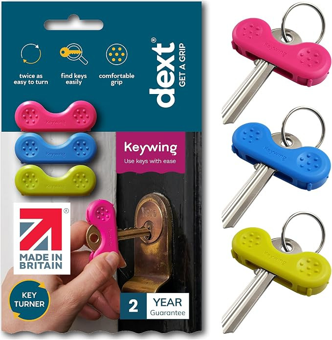 Dext - Keywing Key Turner Aid for People with Arthritis, Parkinson’s, and More, Comfortable and... | Amazon (US)