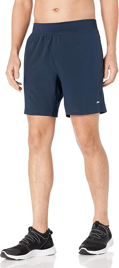 Amazon Essentials Men's Performance Stretch Woven 7" Training Short | Amazon (US)