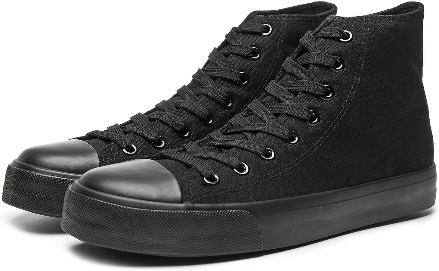 yageyan Men’s High Top Canvas Sneakers Fashion Lace up Walking Shoes Casual Classic | Amazon (US)