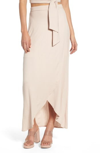 Women's 4Si3Nna Rib Maxi Skirt | Nordstrom