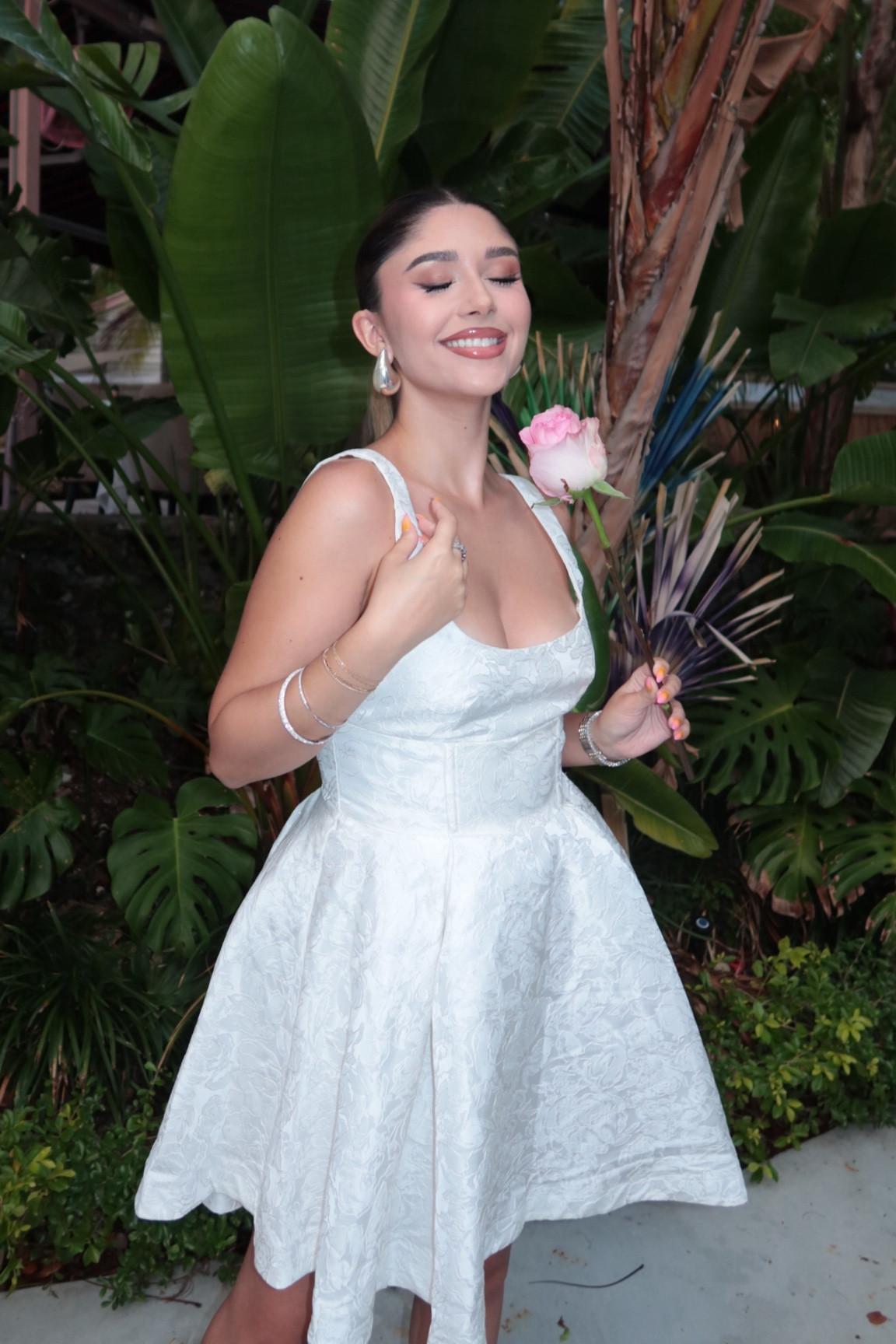 White Dress / Summer Dress 🤍 this dress would be perfect for a romantic date, garden party, events, bachelorette, photoshoots... soft girl, spring fashion, summer fashion, vacation style, holiday outfit, feminine style, date outfit, pinterest dress, romantic style, outfit inspiration, showpo, viral fashion

#LTKStyleTip #LTKWedding #LTKParties