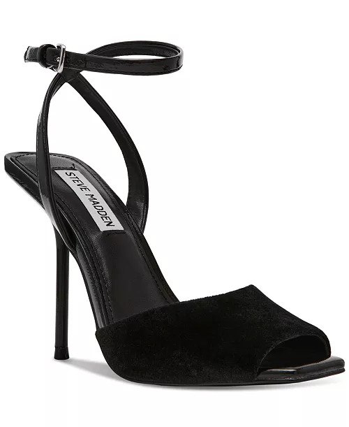 Steve Madden Women's Lilac Peep-Toe Two-Piece Sandals - Macy's | Macy's