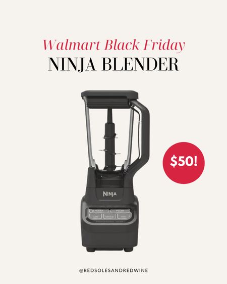 Walmart Black Friday Deals - Ninja Blender only $50!!

#LTKsalealert #LTKHolidaySale #LTKGiftGuide