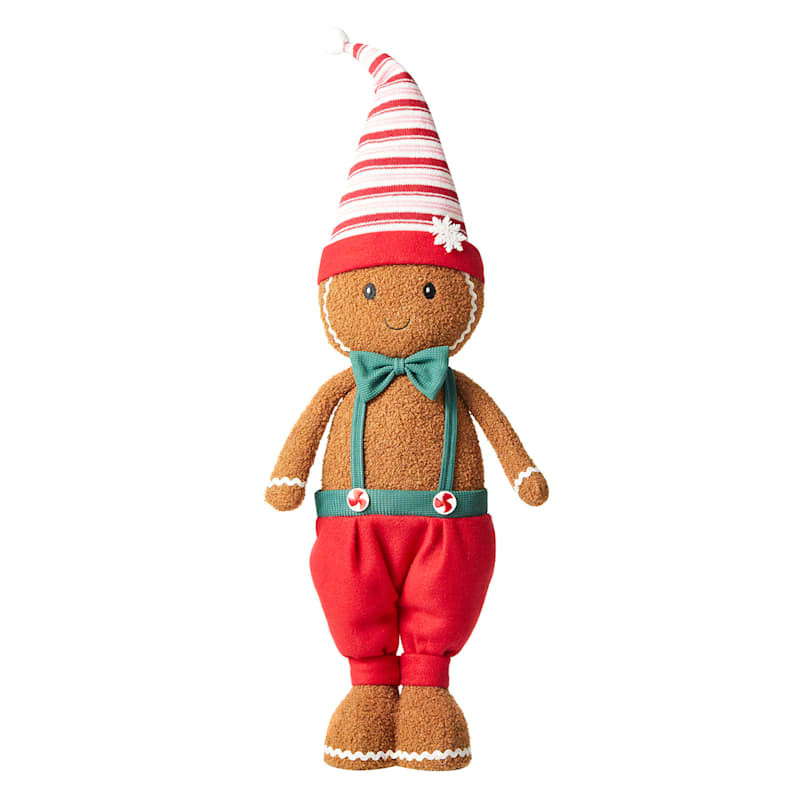 Fabric Gingerbread Boy, 25" | At Home
