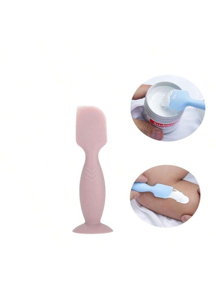 1pc Silicone Baby Diaper Rash Cream Applicator With Suction Cup, 4inch Skin Care Tool For Infant ... | SHEIN