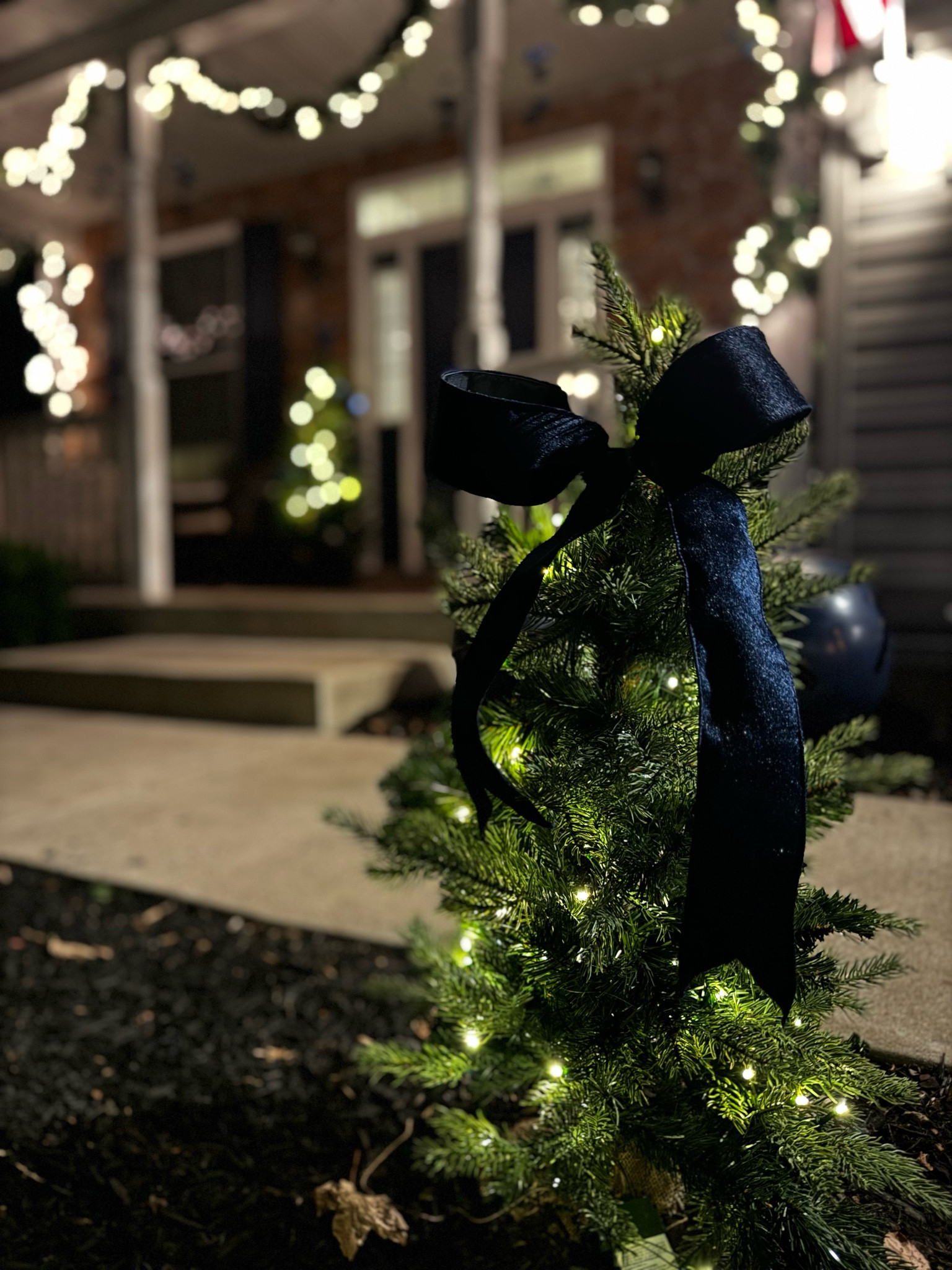 Pre-lit, outdoor, mini Christmas three  

#LTKHome #LTKHoliday #LTKSeasonal