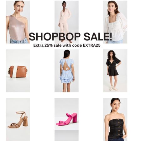 Get an extra 25 percent off all sale at shopbop! Use code EXTRA25  

#LTKSeasonal #LTKshoecrush #LTKsalealert