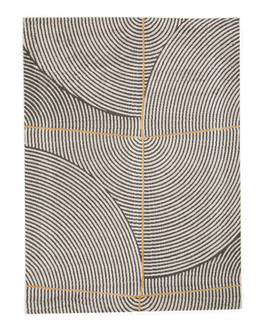 Made In Turkey 5x7 Modern Curves Rug | TJ Maxx