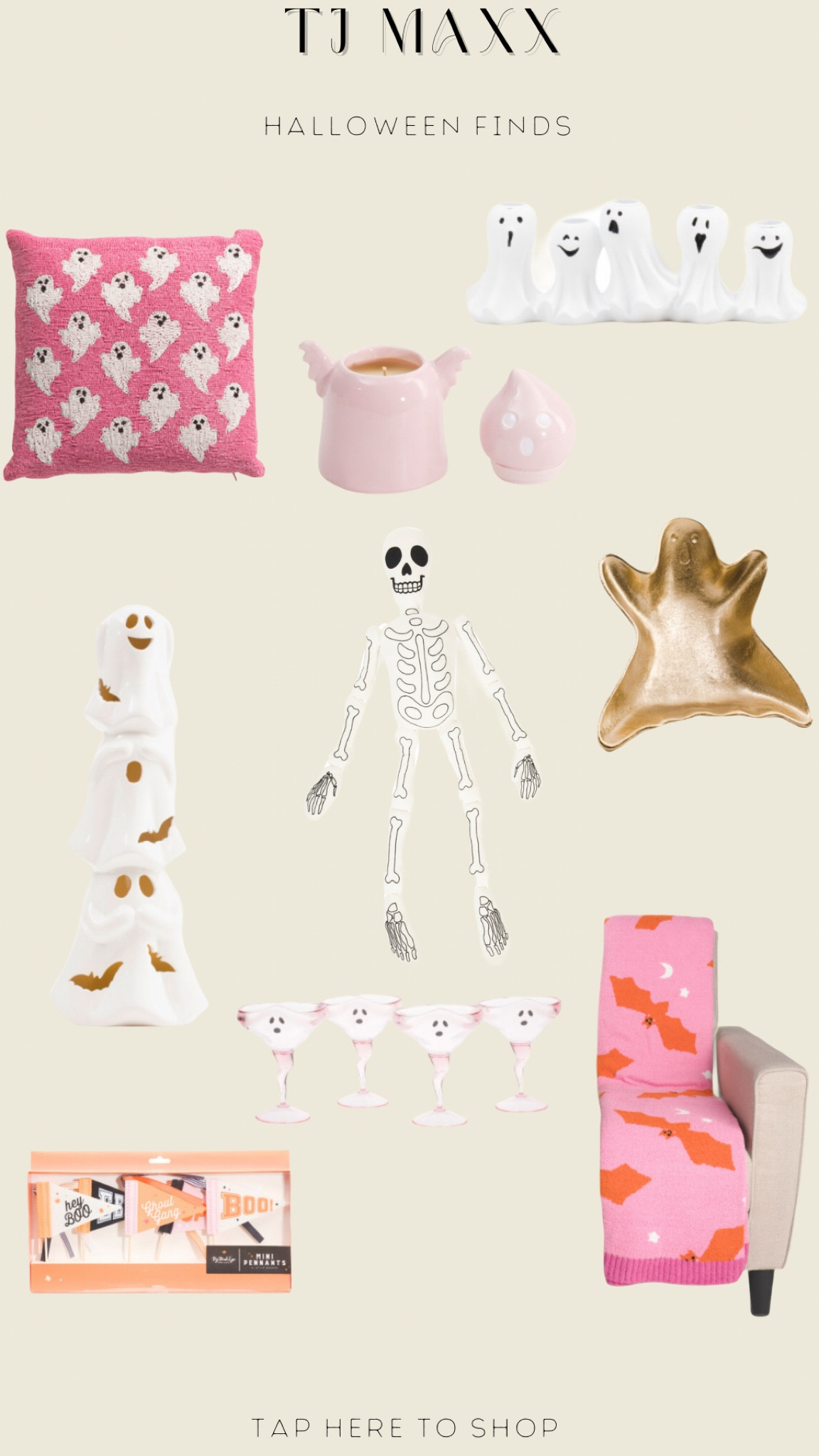 Halloween finds, Halloween decor, pink Halloween, tj maxx 

#LTKSeasonal #LTKFallSale #LTKHome