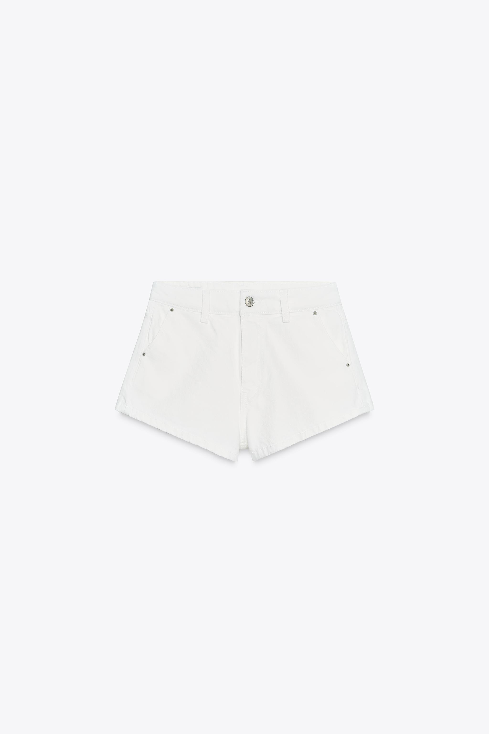 TRF CHINO DENIM SHORTS | Zara US