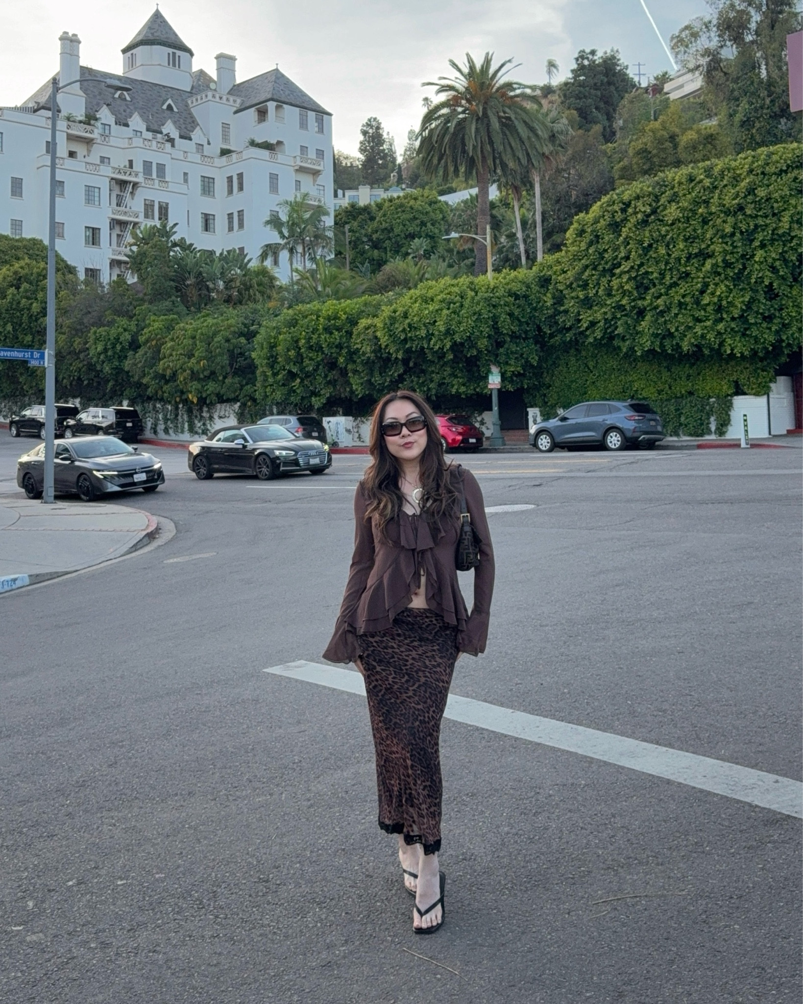 girls night out in leopard. 