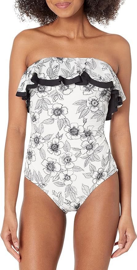 Tommy Hilfiger Women's Standard One Piece Swimsuit | Amazon (US)