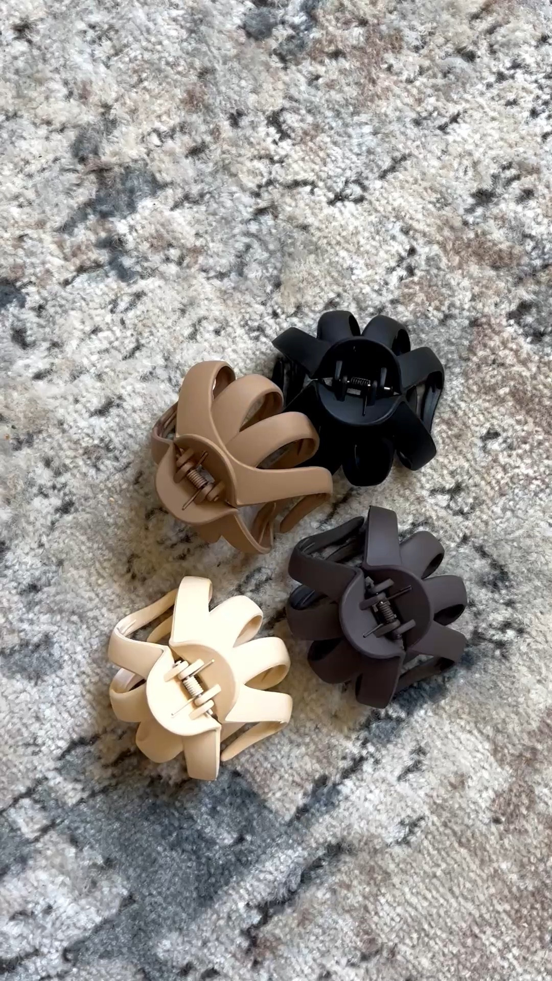 The best hair clips for long thick hair.

4 pc octopus clips in great neutral colors.

#LTKOver40 #LTKgrwm #LTKTravel